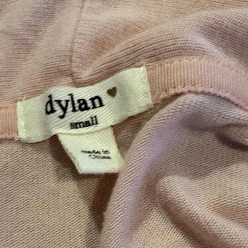 Dylan Women's Pink Long open front duster. Small. NWOT. - Picture 5 of 6